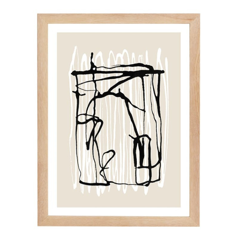 Vintlux Fotolijst Nordby Raised - Essen Ongelakt 50x70 cm
