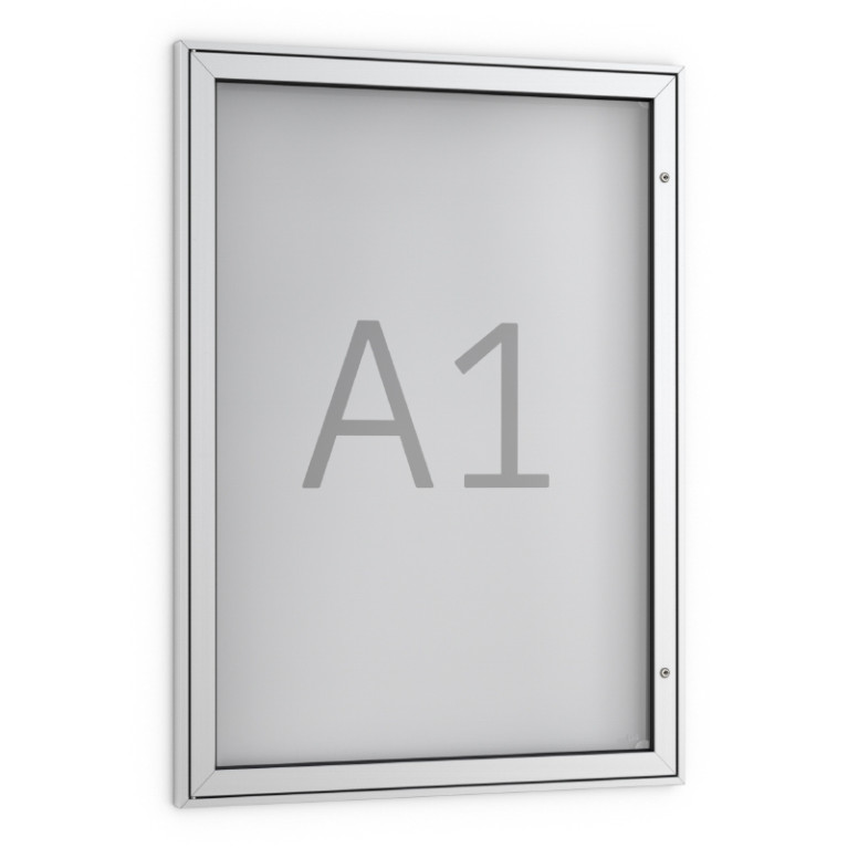 Informatiekast Buiten Draaideur Poster A1 Premium