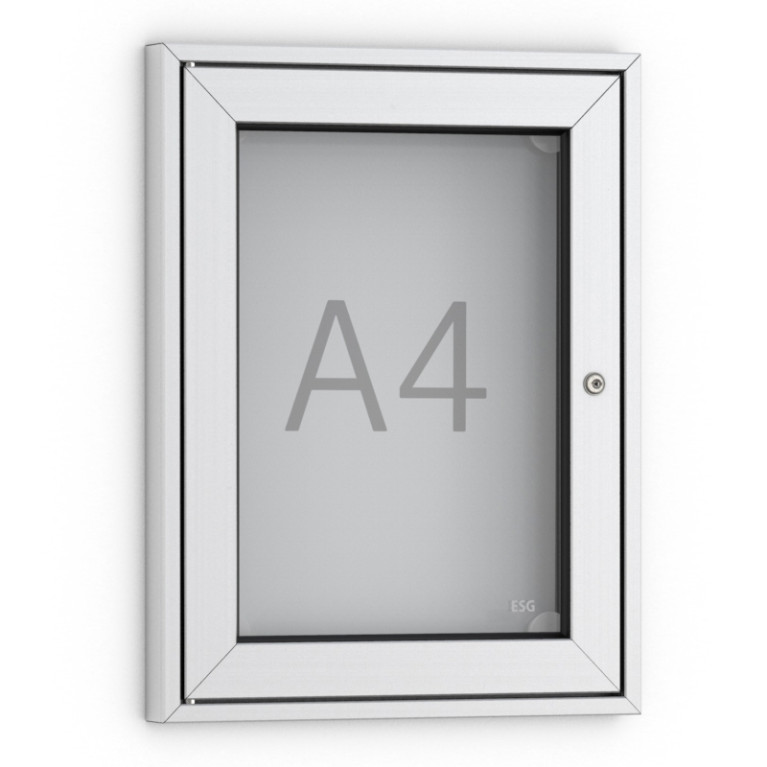 Informatiekast Buiten Draaideur Poster A4 Premium