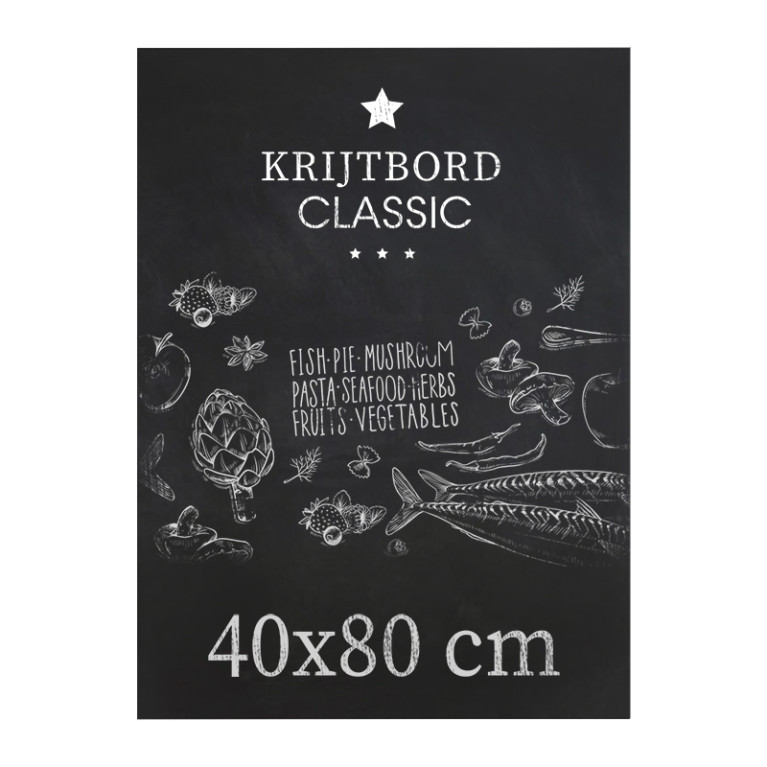 Krijtbord Classic 40x80 cm