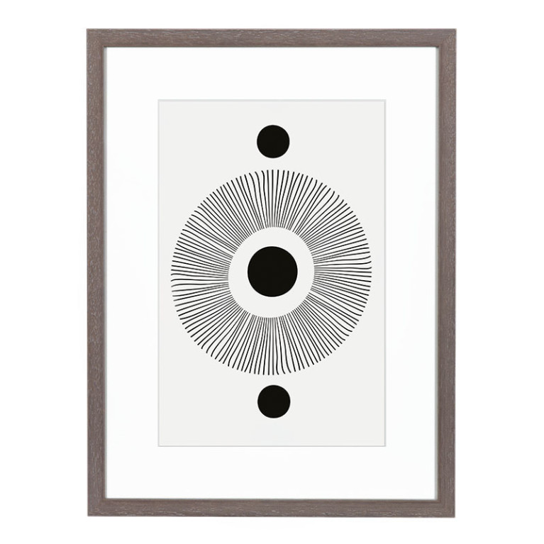 Wissellijst Vergrijsd A2 - Art Print en Passe Partout