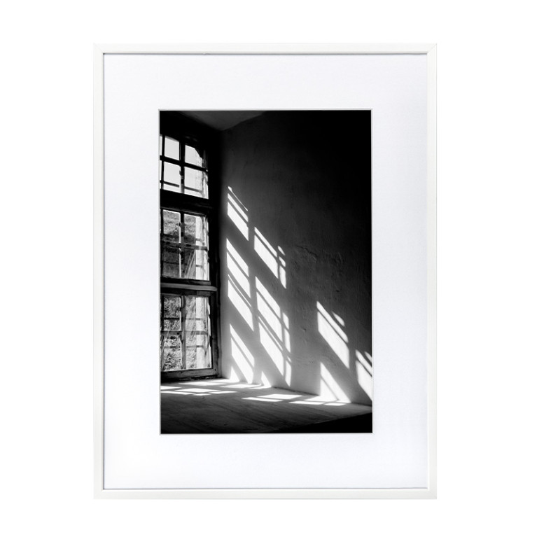 Wissellijst Wit 60x80cm met print