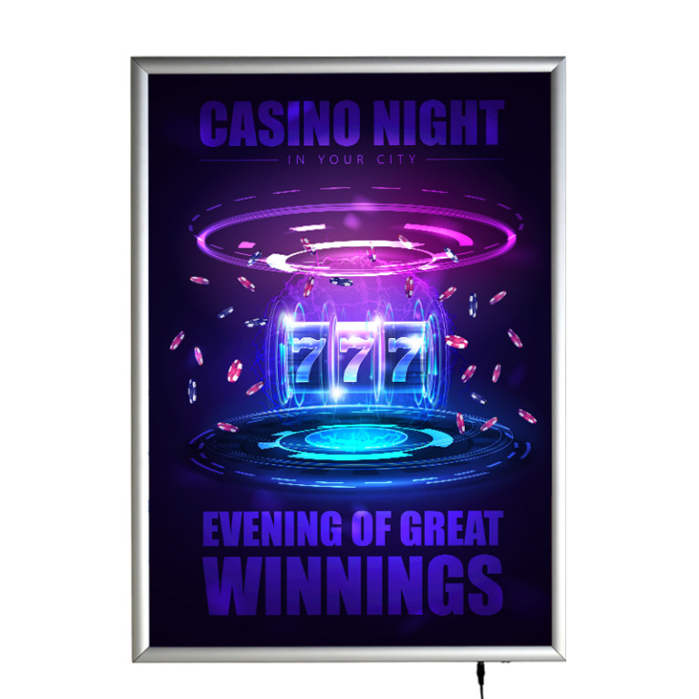 Kliklijst LED Callisto 25mm A3 - Art Print