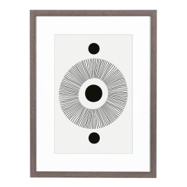 Wissellijst Vergrijsd A2 - Art Print en Passe Partout