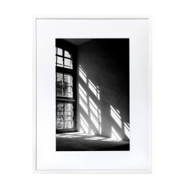Wissellijst Wit 50x50cm met print