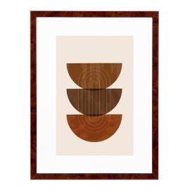Wissellijst Wortelnoten 30x45 cm - Art Print en Passe Partout