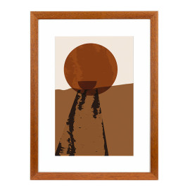 Wissellijst Beuken A2 - Art Print en Passe Partout
