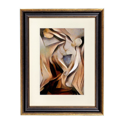 Fotolijst Venice Zwart/Goud A3 (29,7x42 cm) - Art Print en Passe Partout