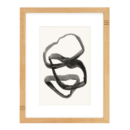Vintlux Fotolijst Naesby Thin - Eiken Ongelakt A2 - Art Print en Passe Partout