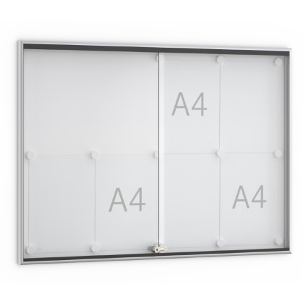 Informatiekast Binnen Schuifdeur 8x A4 Basic
