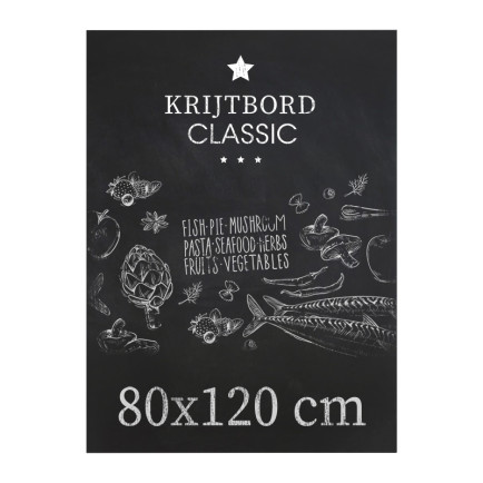 Krijtbord Classic 80x120 cm Verticaal en Horizontaal