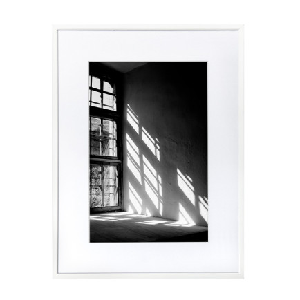 Wissellijst Wit 50x60cm met print