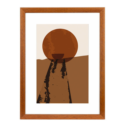Wissellijst Beuken 62x93 cm - Art Print en Passe Partout