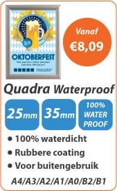 Kliklijsten Quadra Waterproof