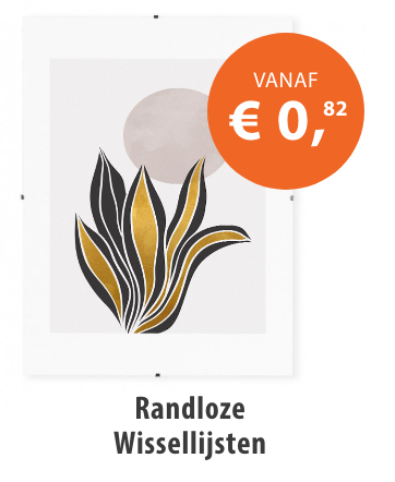 Randloze Wissellijst A4